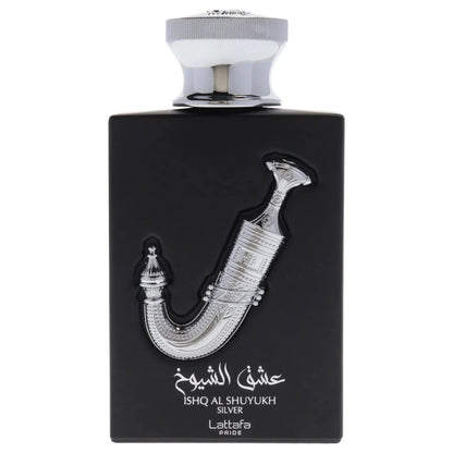 Ishq Al Shuyukh Silver – EDP by Lattafa