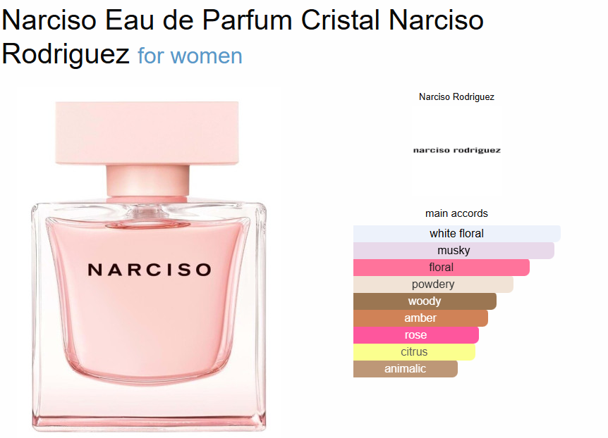 Narciso EDP Cristal by Narciso Rodriguez