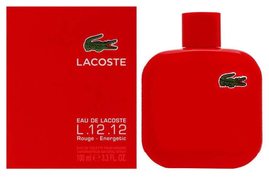 Lacoste L.12.12 Rouge (Red) – Eau de Toilette for Men