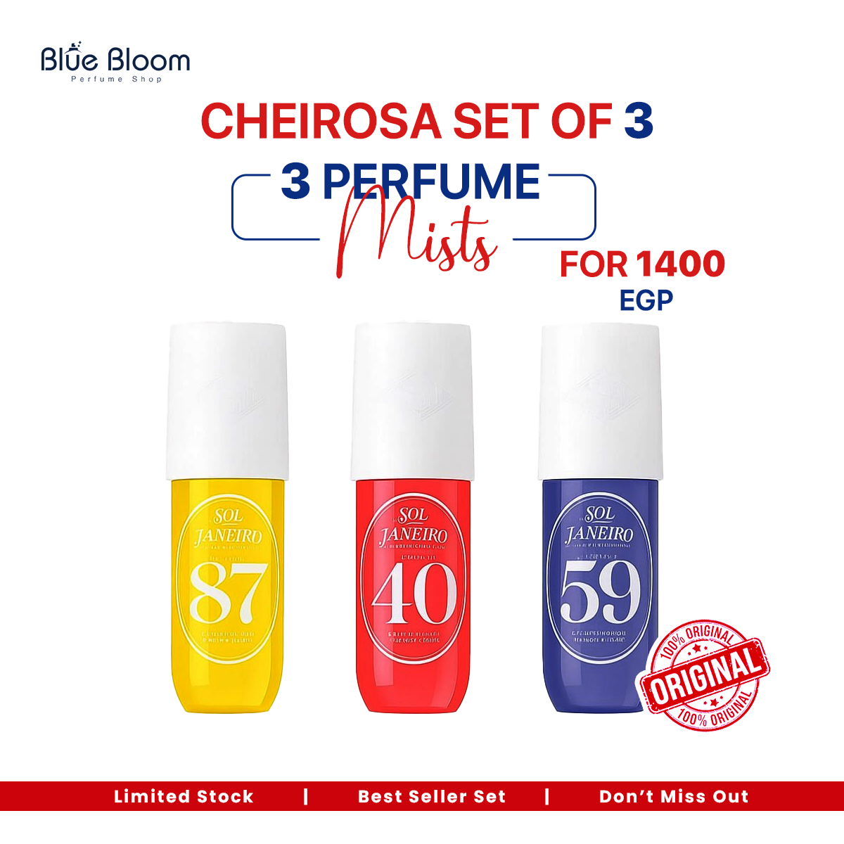 Sol de Janeiro | 3 Mists Bundle 90ml (87/40/59)