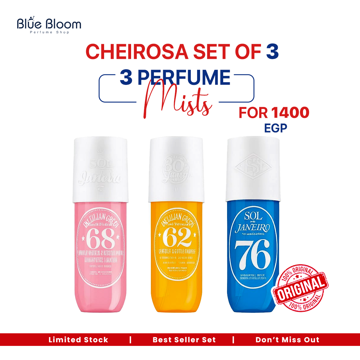 Sol de Janeiro | 3 Mists Bundle 90ml (68/62/76)