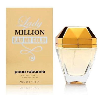 Lady Million Eau My Gold! by Paco Rabanne – Eau de Toilette for Women