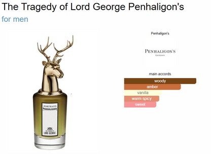 The Tragedy of Lord George EDP by Penhaligon's