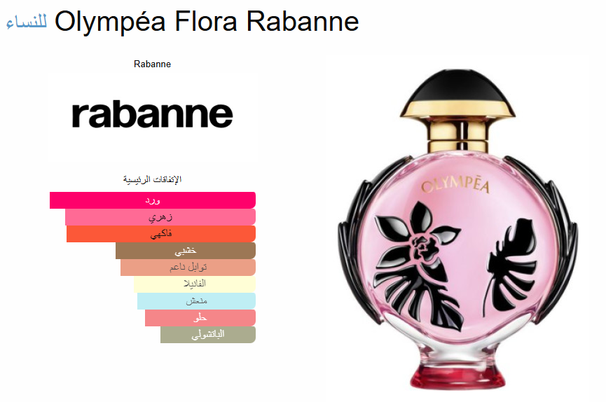 Olympéa Flora Rabanne