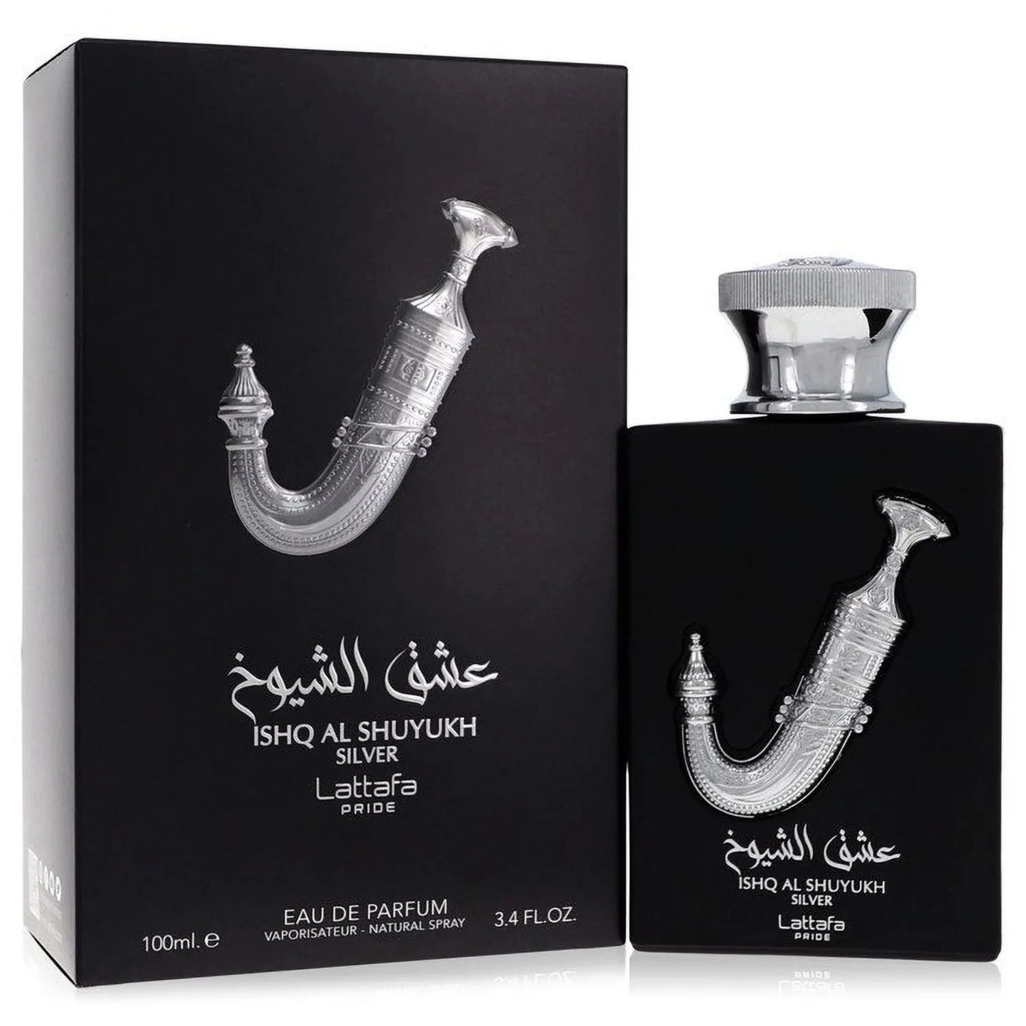 Ishq Al Shuyukh Silver – EDP by Lattafa