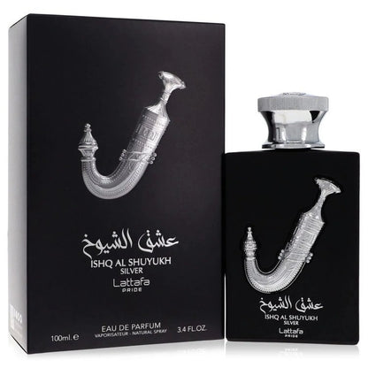 Ishq Al Shuyukh Silver – EDP by Lattafa
