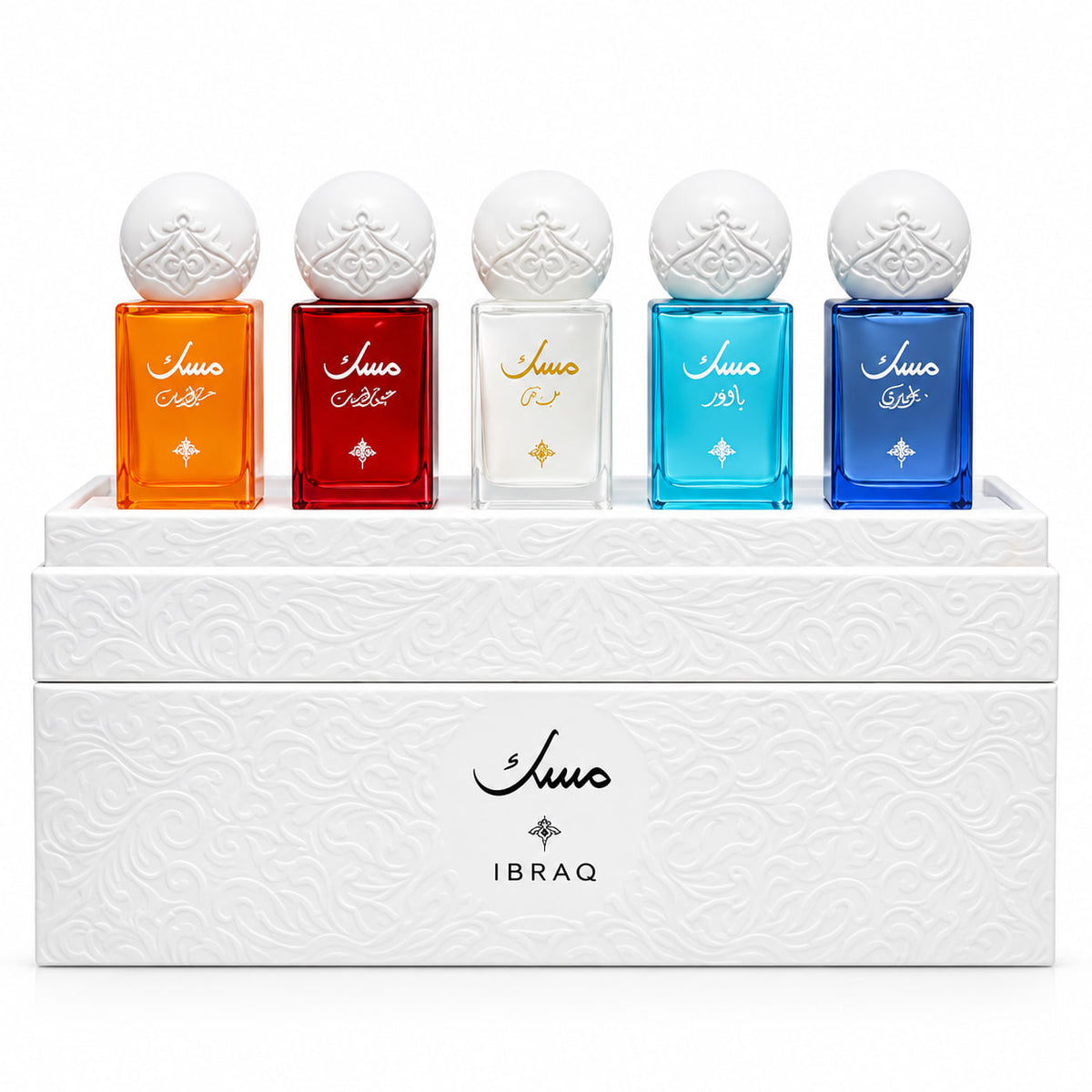 Ibraq Original 5-Piece Musk Oil Collection